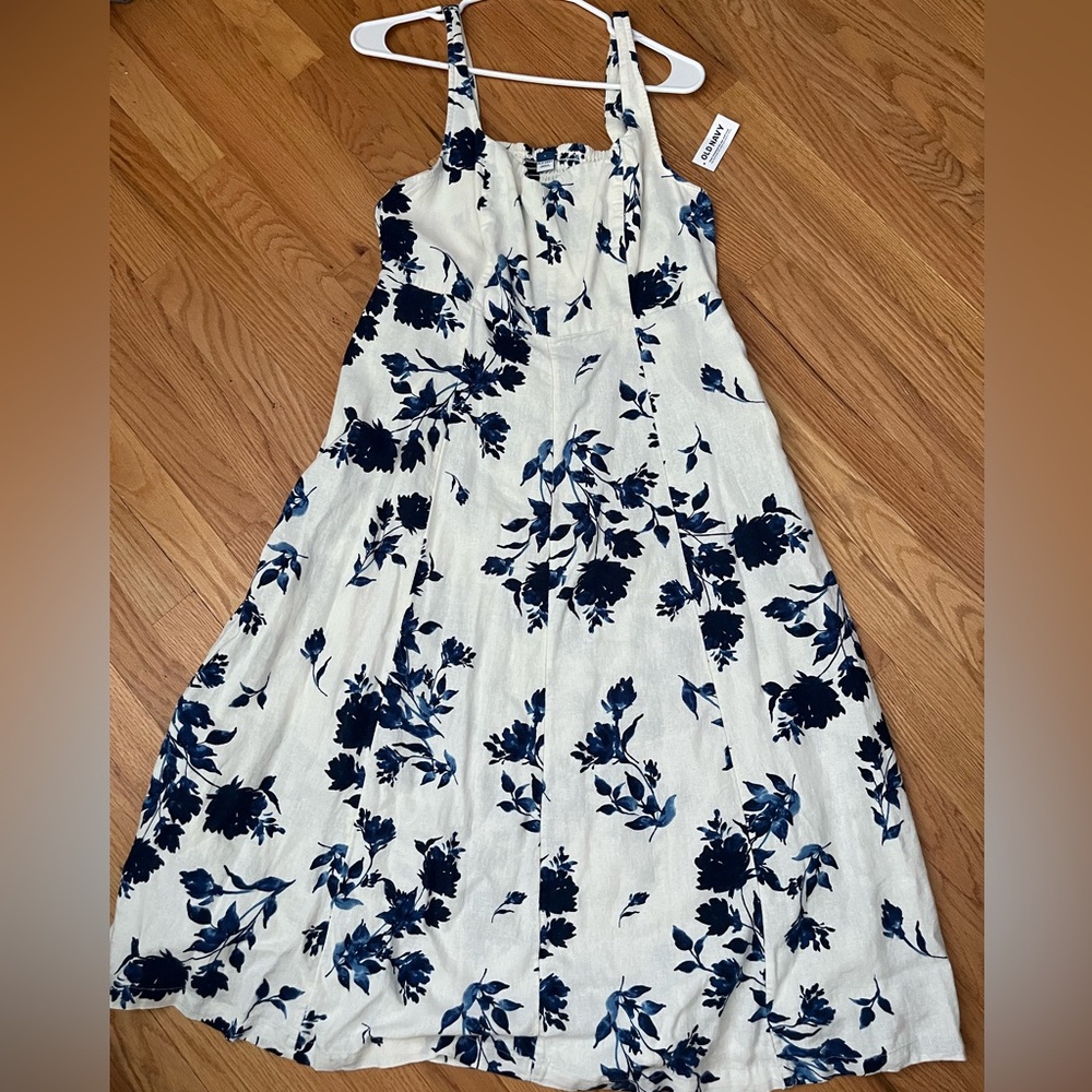 ON Floral Fit & Flare Midi Dress